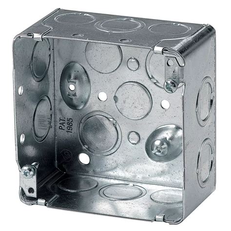 4in square electrical box|4x4x2 1 8 junction box.